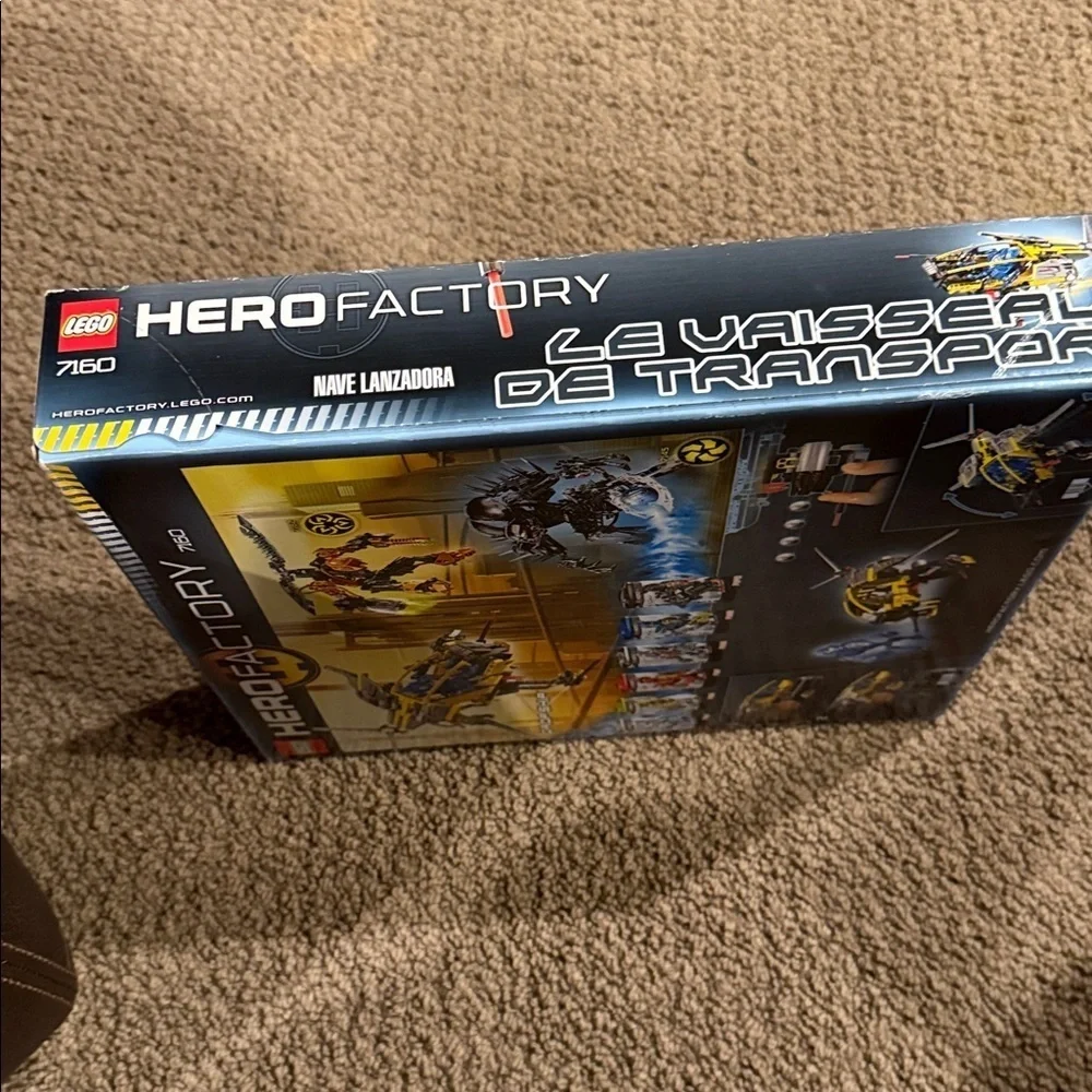 Lego hero factory drop ship set 7160 394pieces new in sealed box